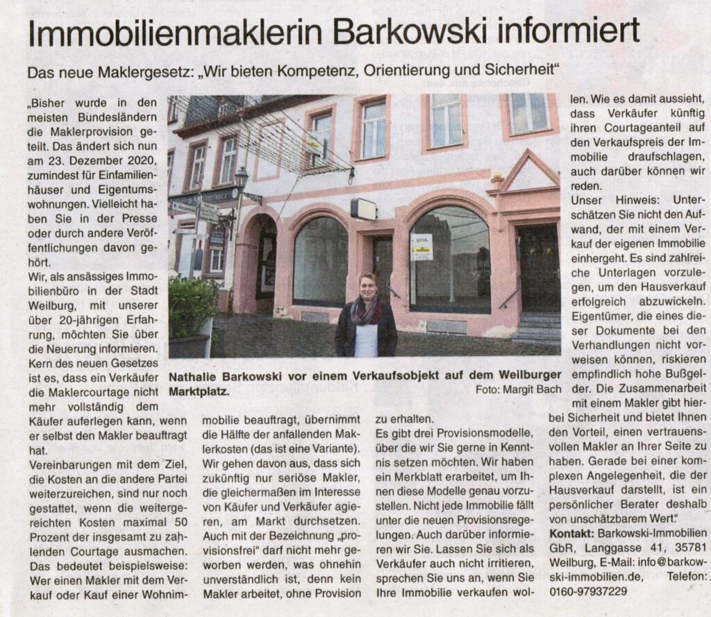 Aktuelles aus der Immobilienbranche: